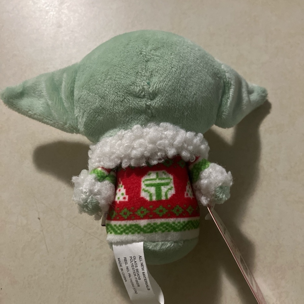 Hallmark Itty Bittys Green and Red Plush Toy - Picture 3 of 3